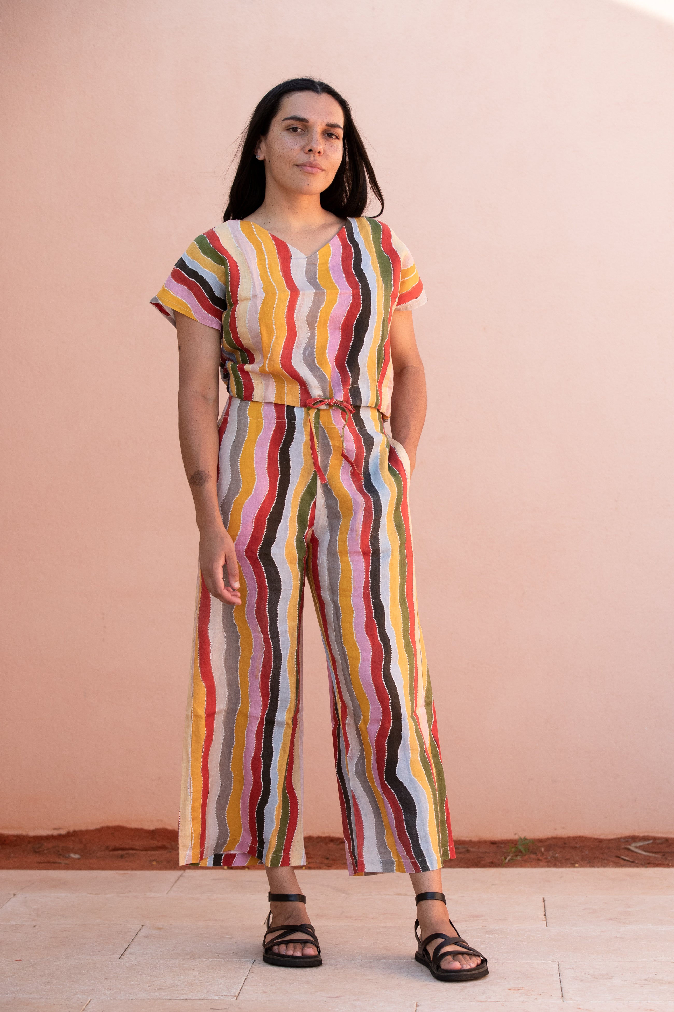 Atnwellar 'Stripe' Casual Pant